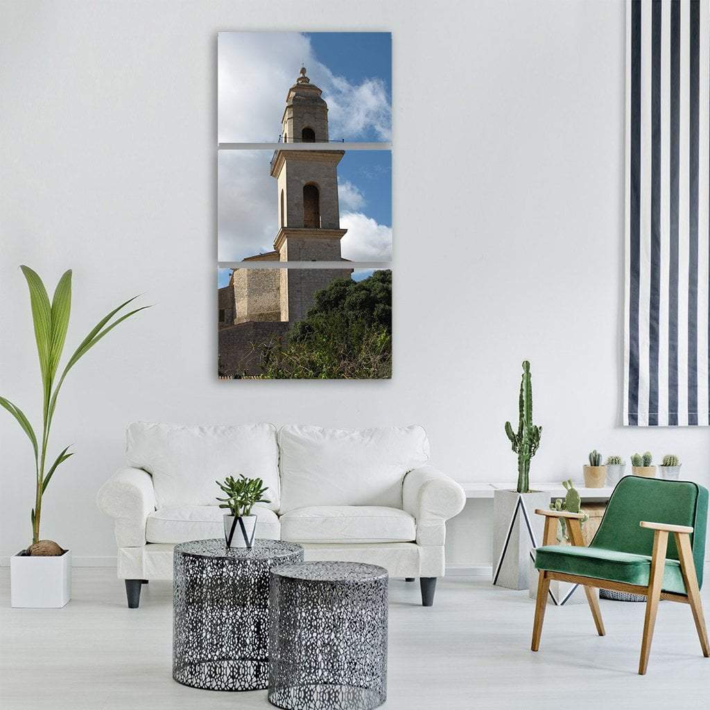 Church Majorca Spain Vertical Canvas Wall Art-3 Vertical-Gallery Wrap-12" x 25"-Tiaracle