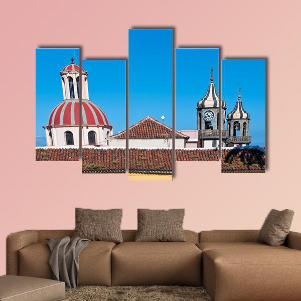 Church Of La Concepcion Canvas Wall Art-5 Pop-Gallery Wrap-47" x 32"-Tiaracle