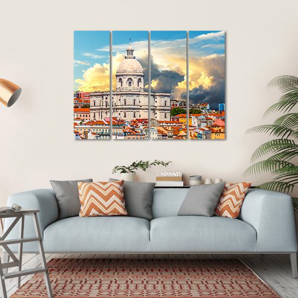 Church Of Santa Engracia Canvas Wall Art-4 Horizontal-Gallery Wrap-34" x 24"-Tiaracle