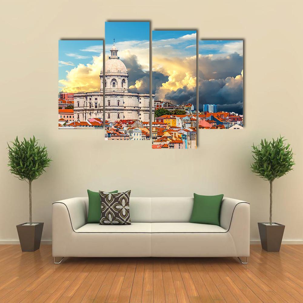 Church Of Santa Engracia Canvas Wall Art-1 Piece-Gallery Wrap-48" x 32"-Tiaracle