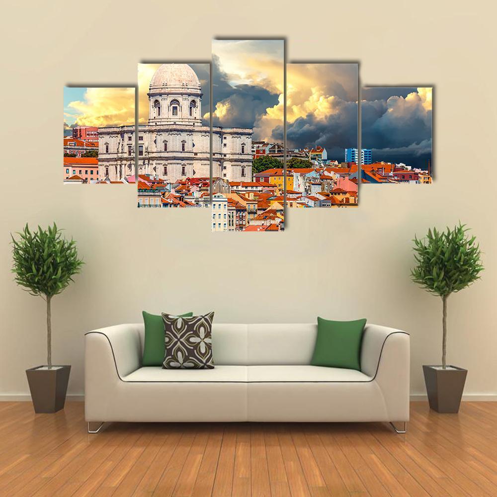 Church Of Santa Engracia Canvas Wall Art-5 Star-Gallery Wrap-62" x 32"-Tiaracle