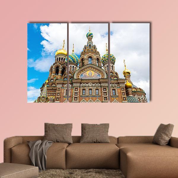 Savior On Spilled Blood Canvas Wall Art-3 Horizontal-Gallery Wrap-37" x 24"-Tiaracle