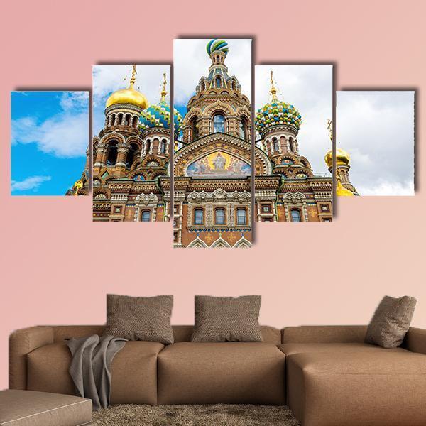 Savior On Spilled Blood Canvas Wall Art-5 Star-Gallery Wrap-62" x 32"-Tiaracle
