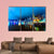 City Lights At Buenos Aires Canvas Wall Art-3 Horizontal-Gallery Wrap-25" x 16"-Tiaracle
