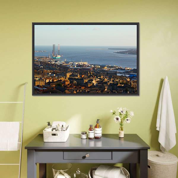 City Of Dundee Canvas Wall Art-3 Horizontal-Gallery Wrap-25" x 16"-Tiaracle
