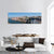City Of Portugal Panoramic Canvas Wall Art-3 Piece-25" x 08"-Tiaracle