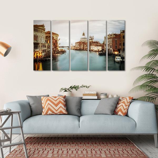 City Of Venice Canvas Wall Art-5 Horizontal-Gallery Wrap-22" x 12"-Tiaracle