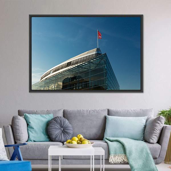 City View In Berlin Canvas Wall Art-3 Horizontal-Gallery Wrap-25" x 16"-Tiaracle