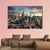 Aachen City Canvas Wall Art-4 Pop-Gallery Wrap-50" x 32"-Tiaracle