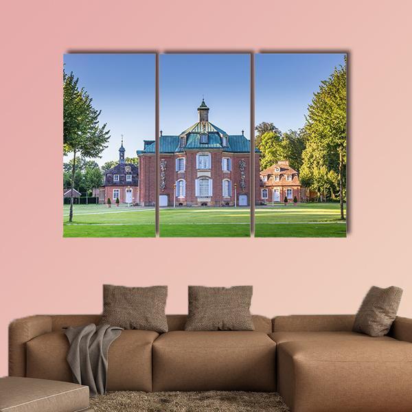 Clemenswerth Palace Sogel Canvas Wall Art-3 Horizontal-Gallery Wrap-25" x 16"-Tiaracle