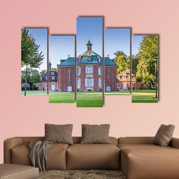 Clemenswerth Palace Sogel Canvas Wall Art-5 Pop-Gallery Wrap-47" x 32"-Tiaracle