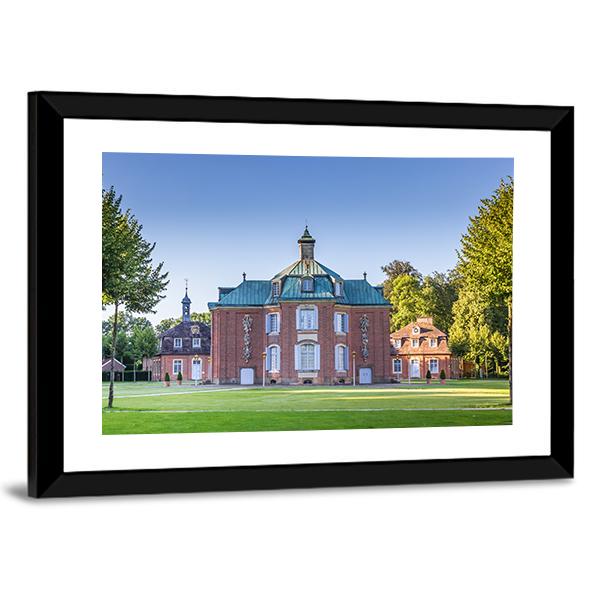 Clemenswerth Palace Sogel Canvas Wall Art-5 Horizontal-Gallery Wrap-22" x 12"-Tiaracle