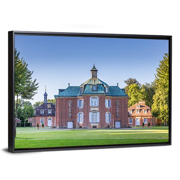 Clemenswerth Palace Sogel Canvas Wall Art-5 Horizontal-Gallery Wrap-22" x 12"-Tiaracle