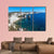 Cliffs Of Bonifacio Canvas Wall Art-3 Horizontal-Gallery Wrap-37" x 24"-Tiaracle