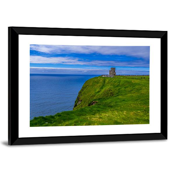 Cliffs Of Moher In Summer Canvas Wall Art-3 Horizontal-Gallery Wrap-25" x 16"-Tiaracle
