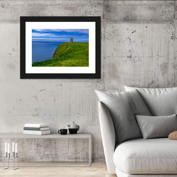 Cliffs Of Moher In Summer Canvas Wall Art-3 Horizontal-Gallery Wrap-25" x 16"-Tiaracle