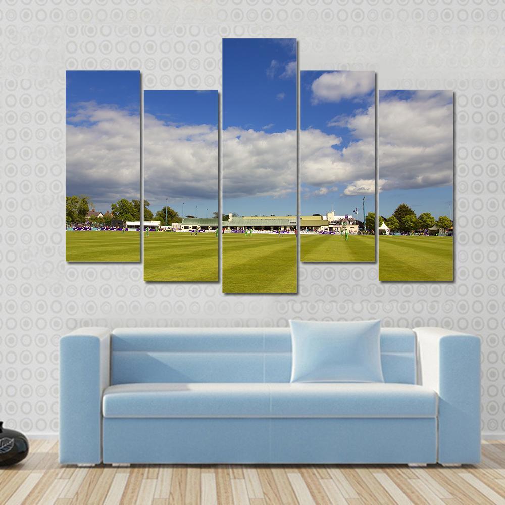Clontarf Cricket Club Canvas Wall Art-5 Pop-Gallery Wrap-47&quot; x 32&quot;-Tiaracle
