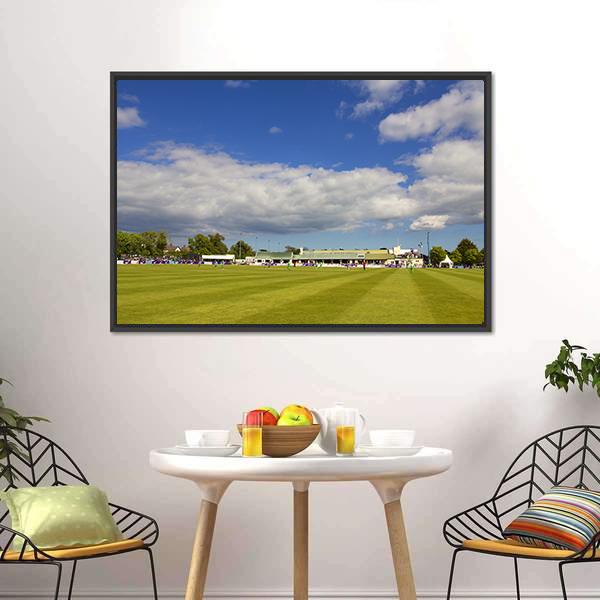 Clontarf Cricket Club Canvas Wall Art-1 Piece-Floating Frame-24&quot; x 16&quot;-Tiaracle