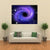 Close Up Of Black Hole Canvas Wall Art-4 Square-Gallery Wrap-17" x 17"-Tiaracle