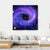 Close Up Of Black Hole Canvas Wall Art-4 Square-Gallery Wrap-17" x 17"-Tiaracle