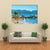 Coast Of Kalekoy Canvas Wall Art-4 Horizontal-Gallery Wrap-34" x 24"-Tiaracle