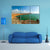 Coastline In La Guajira Canvas Wall Art-3 Horizontal-Gallery Wrap-37" x 24"-Tiaracle