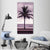 Coconut Tree On Beach Vertical Canvas Wall Art-1 Vertical-Gallery Wrap-12" x 24"-Tiaracle