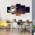 Coffee Cup & Coffee Beans Canvas Wall Art-3 Horizontal-Gallery Wrap-37" x 24"-Tiaracle