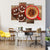 Coffee Cup With Cookies Canvas Wall Art-4 Pop-Gallery Wrap-50" x 32"-Tiaracle