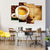 Coffee Espresso Canvas Wall Art-4 Pop-Gallery Wrap-50" x 32"-Tiaracle