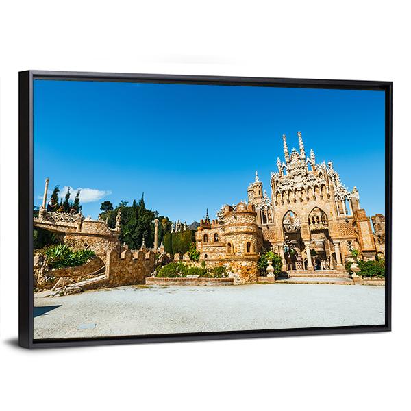 Colomares Castle Canvas Wall Art-3 Horizontal-Gallery Wrap-25" x 16"-Tiaracle