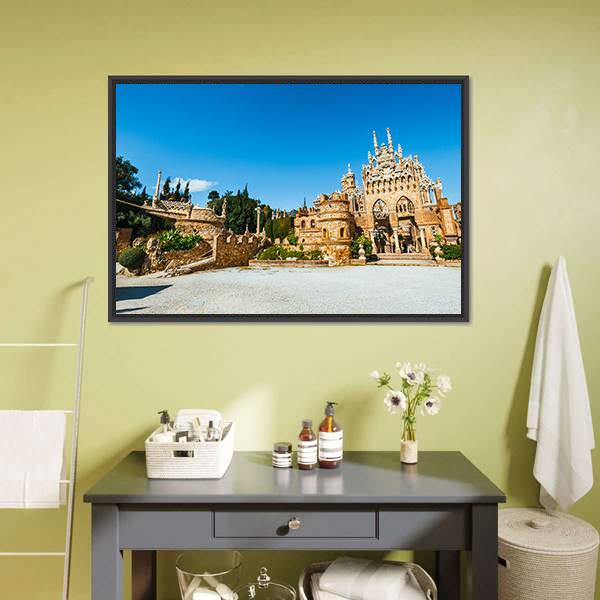 Colomares Castle Canvas Wall Art-3 Horizontal-Gallery Wrap-25" x 16"-Tiaracle