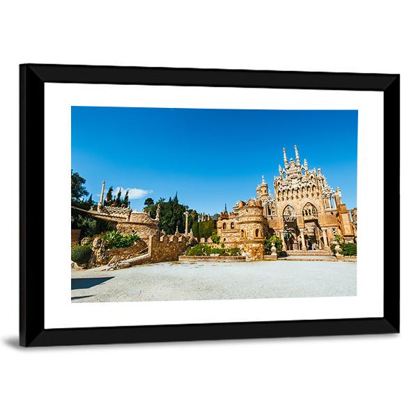 Colomares Castle Canvas Wall Art-3 Horizontal-Gallery Wrap-25" x 16"-Tiaracle