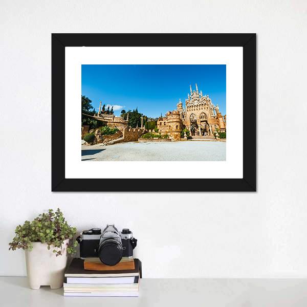 Colomares Castle Canvas Wall Art-3 Horizontal-Gallery Wrap-25" x 16"-Tiaracle
