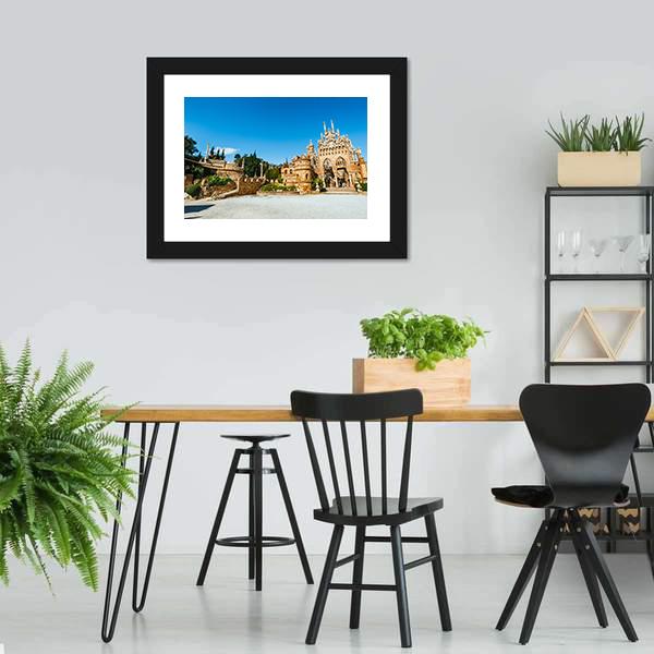 Colomares Castle Canvas Wall Art-3 Horizontal-Gallery Wrap-25" x 16"-Tiaracle