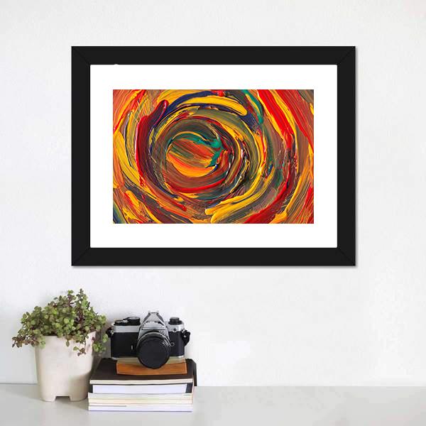 Colorful Abstract Canvas Wall Art-3 Horizontal-Gallery Wrap-25" x 16"-Tiaracle