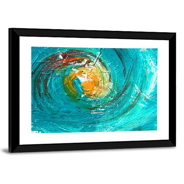Colorful Artwork Panoramic Canvas Wall Art-1 Piece-36" x 12"-Tiaracle