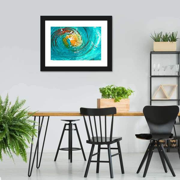 Colorful Artwork Panoramic Canvas Wall Art-1 Piece-36" x 12"-Tiaracle