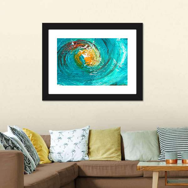 Colorful Artwork Panoramic Canvas Wall Art-1 Piece-36" x 12"-Tiaracle