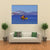 Colorful Boat In Water Canvas Wall Art-5 Star-Gallery Wrap-62" x 32"-Tiaracle