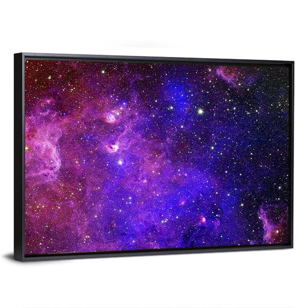 Colorful Carina Nebula Canvas Wall Art-3 Horizontal-Gallery Wrap-25&quot; x 16&quot;-Tiaracle