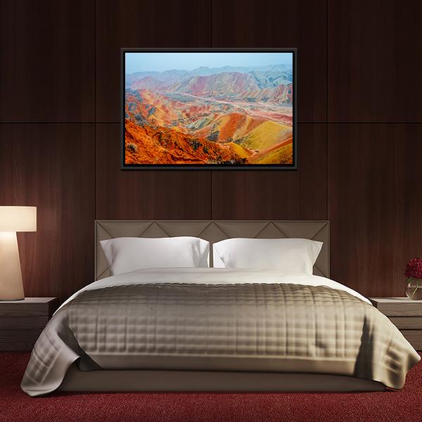 Colorful Landscape China Canvas Wall Art-3 Horizontal-Gallery Wrap-25" x 16"-Tiaracle