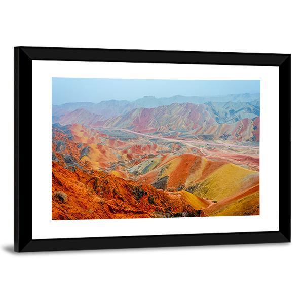 Colorful Landscape China Canvas Wall Art-3 Horizontal-Gallery Wrap-25" x 16"-Tiaracle