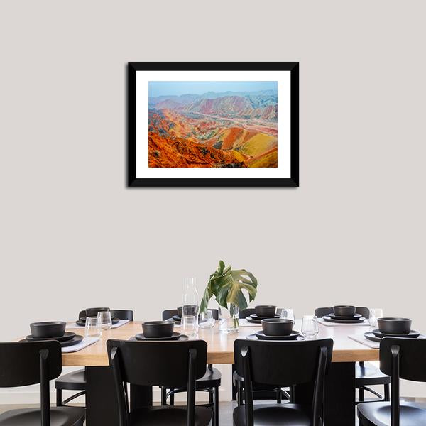 Colorful Landscape China Canvas Wall Art-3 Horizontal-Gallery Wrap-25" x 16"-Tiaracle
