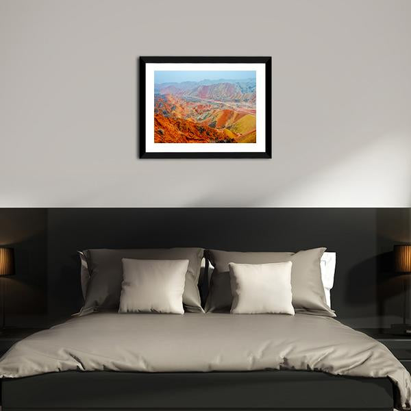 Colorful Landscape China Canvas Wall Art-3 Horizontal-Gallery Wrap-25" x 16"-Tiaracle