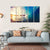 Colorful Ocean Wave Canvas Wall Art-5 Horizontal-Gallery Wrap-22" x 12"-Tiaracle