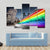Colorful Rainbow Bus Traffic Canvas Wall Art-3 Horizontal-Gallery Wrap-37" x 24"-Tiaracle