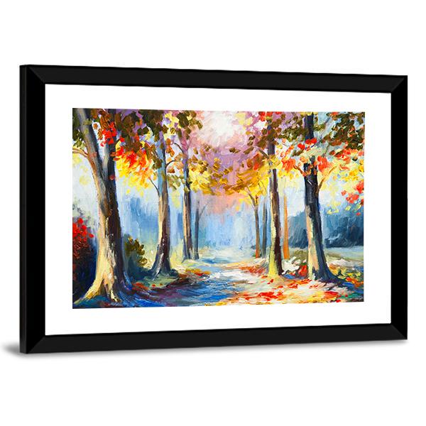 Colorful Spring Landscape Canvas Wall Art-3 Horizontal-Gallery Wrap-25&quot; x 16&quot;-Tiaracle