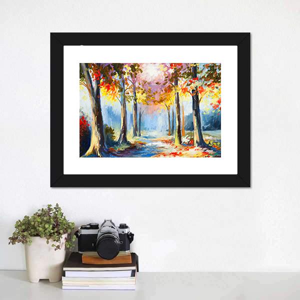 Colorful Spring Landscape Canvas Wall Art-3 Horizontal-Gallery Wrap-25&quot; x 16&quot;-Tiaracle