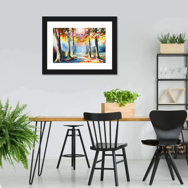 Colorful Spring Landscape Canvas Wall Art-3 Horizontal-Gallery Wrap-25&quot; x 16&quot;-Tiaracle
